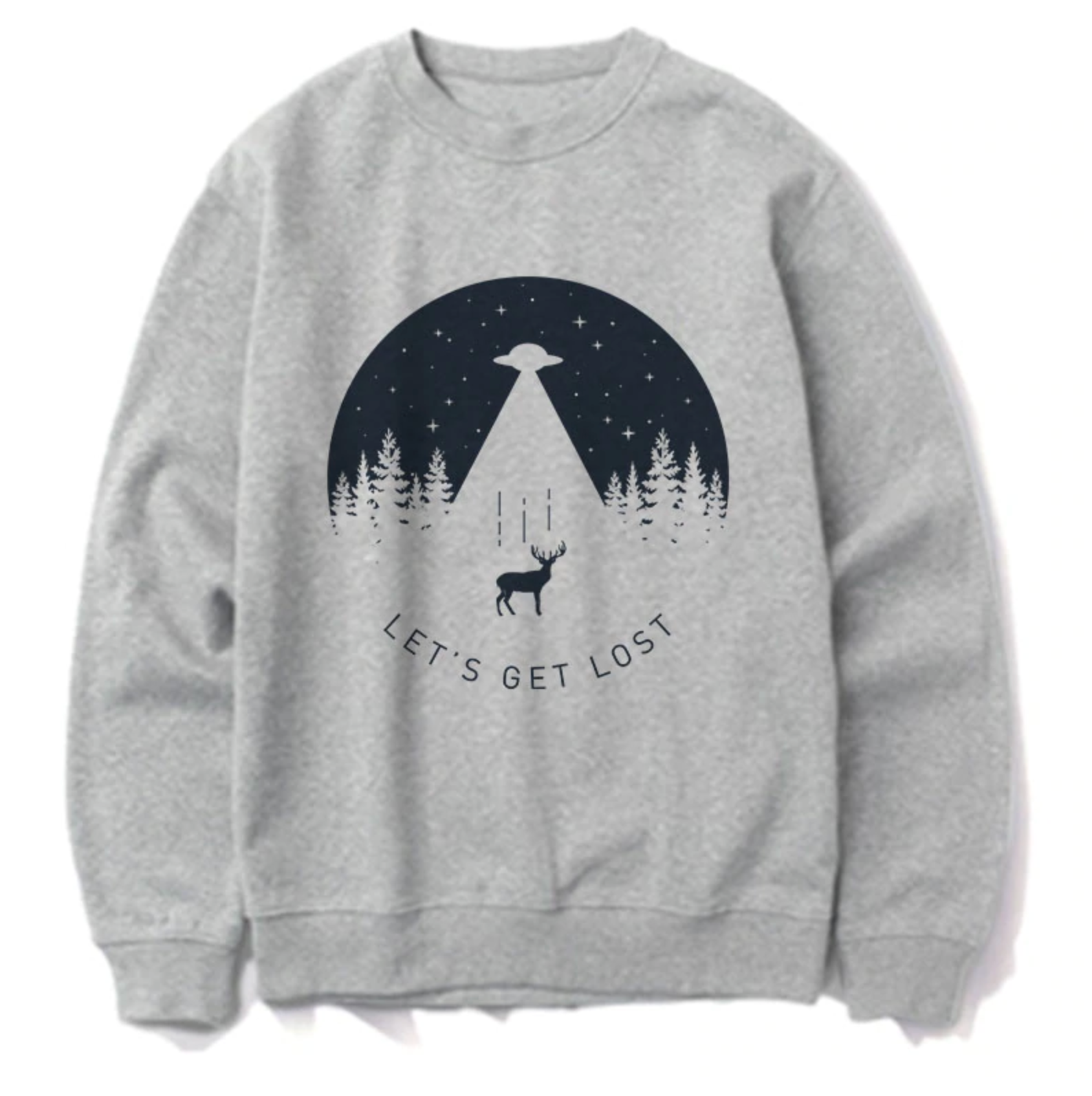 Let's get lost SWEATSHIRT