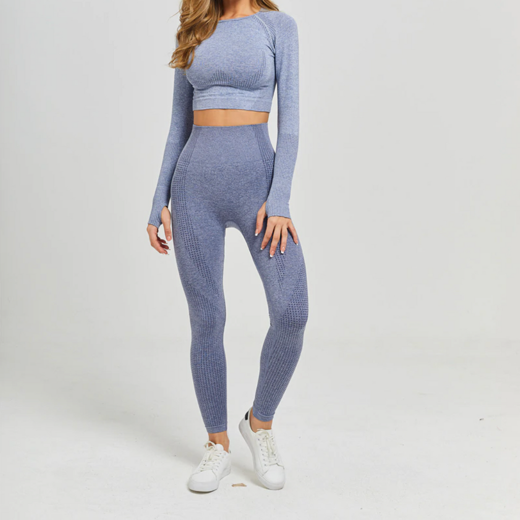 Long Sleeve SEAMLESS BRA & LEGGINGS SET