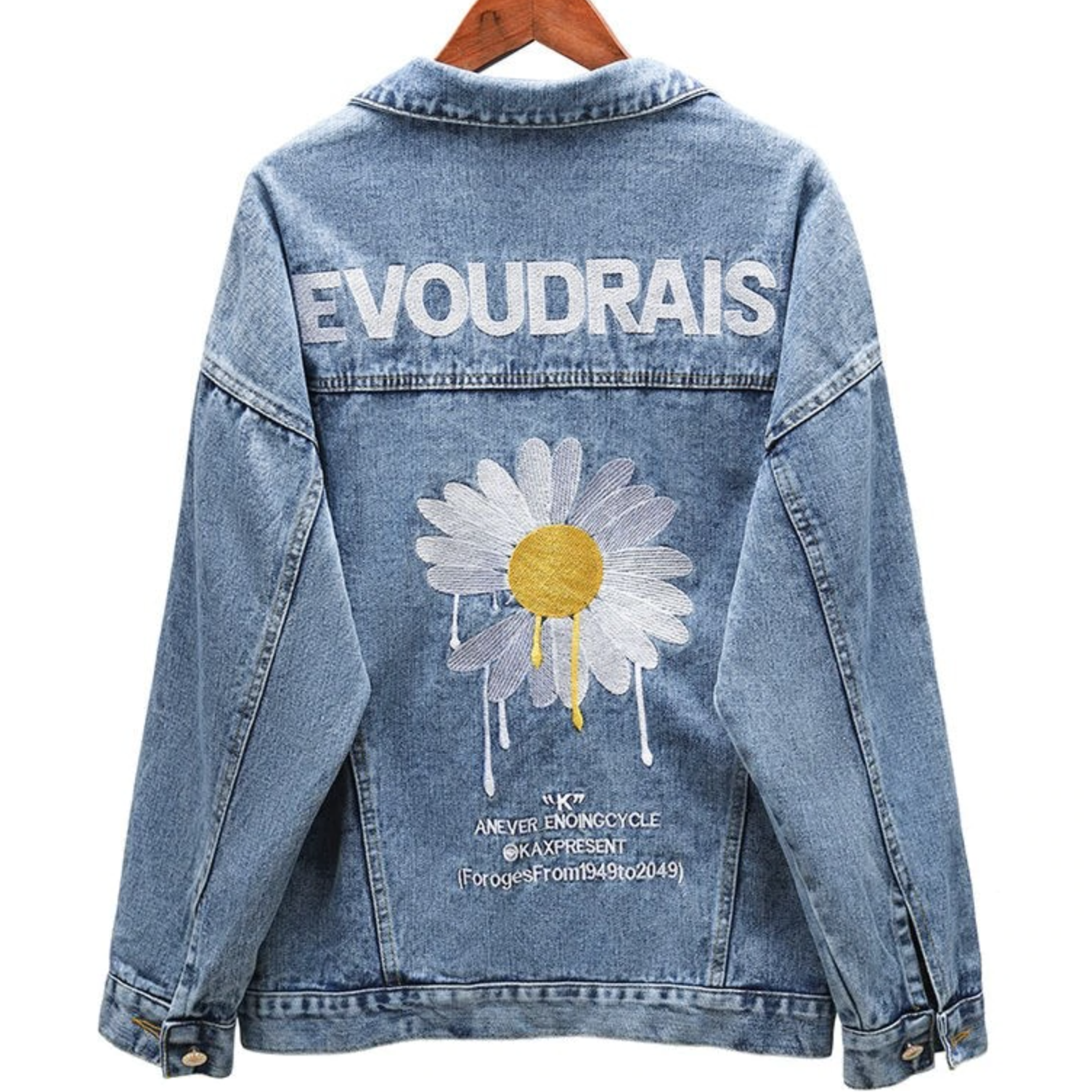 Evoudrais Denim Jacket - Blue