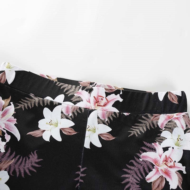 Flower BRA & LEGGINGS SET