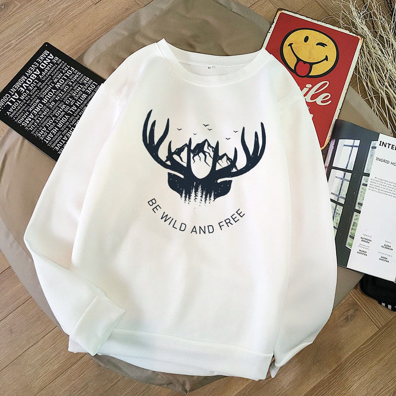 Be wild and free sweatshirt