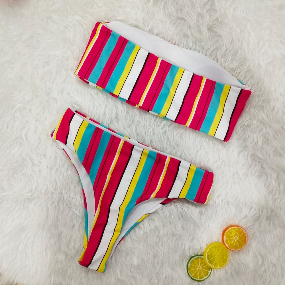 Rainbow Bikini set