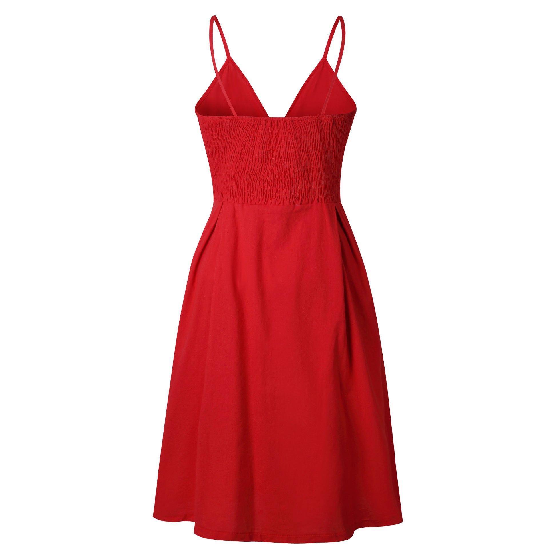 Red Polka Summer Dress