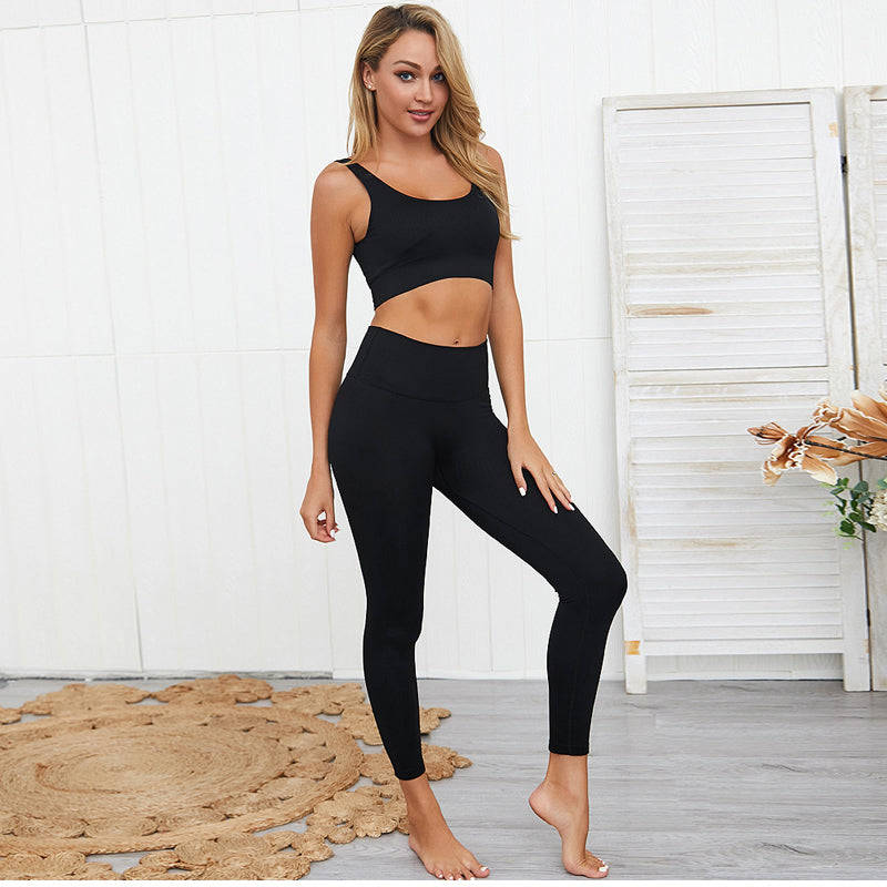 FLEX BRA & LEGGINGS SETS - BLACK
