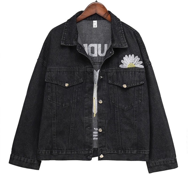 Evoudrais Denim Jacket - Black