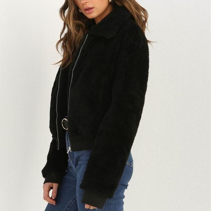 Fluffy jacket